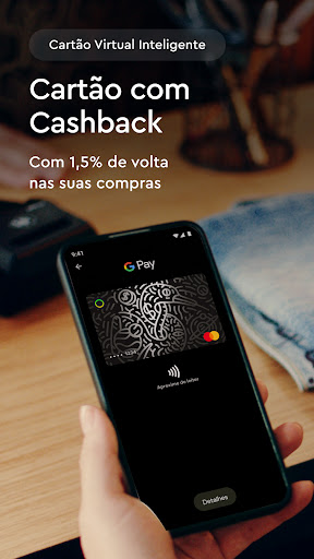Captura de pantalla de InfinitePay Tap, Conta, Cartão