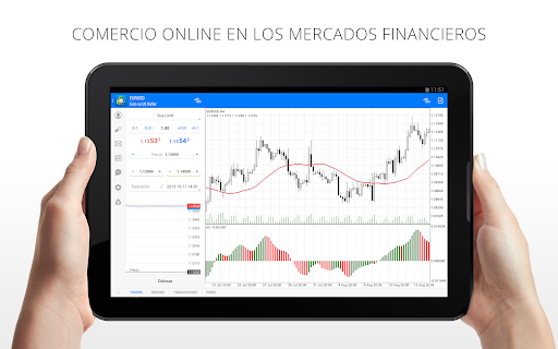 Captura de pantalla de MetaTrader 5