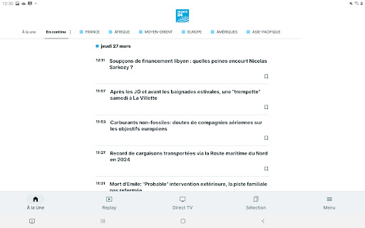 FRANCE 24 - Info et actualités Screenshot
