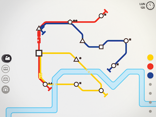 Captura de pantalla de Mini Metro