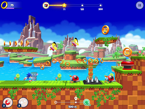 Captura de pantalla de Sonic Runners Adventure juego