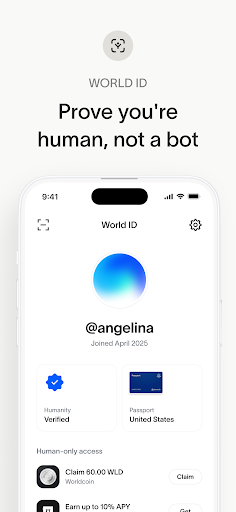 World App - Real Human Network screenshot
