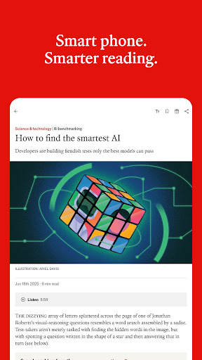 The Economist - News, Podcasts Screenshot