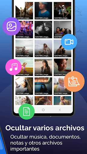 Captura de pantalla de Ocultar fotos - Photo Lock App