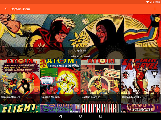 Astonishing Comic Reader Screenshot
