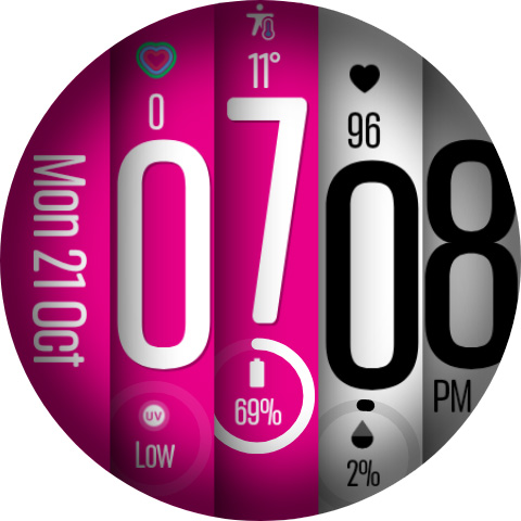 Captura de pantalla de Stretch Fall - Watch face