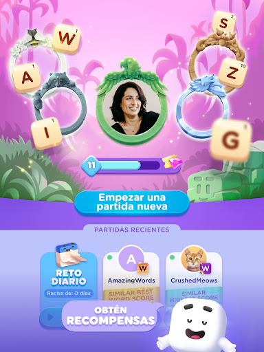Captura de pantalla de Wordzee! Palabras y amigos