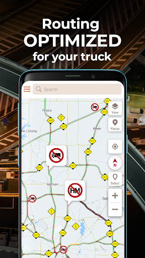 Captura de pantalla de Hammer: Truck GPS & Maps