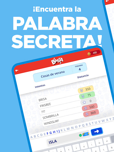 Captura de pantalla de Stop 2: Juego Basta en Español