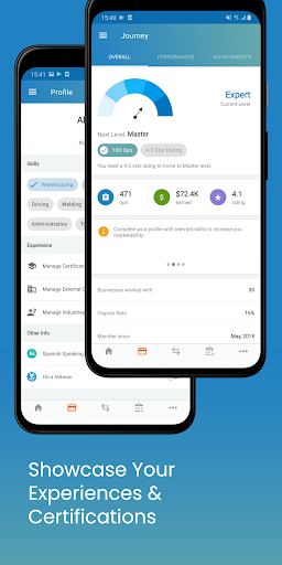Captura de pantalla de Veryable: Work. Next Day Pay