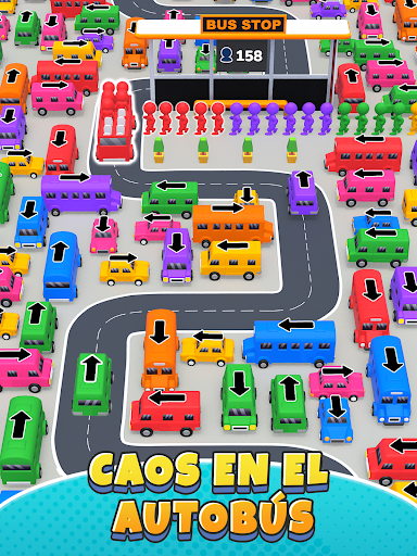 Captura de pantalla de Bus Jam: Aparca Automóviles