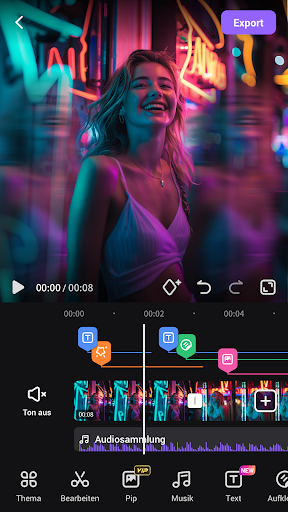 Video Maker mit Musik, Foto Screenshot