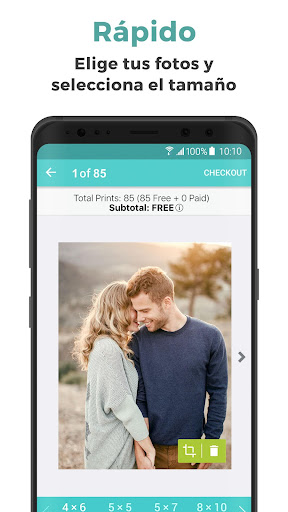 Captura de pantalla de FreePrints