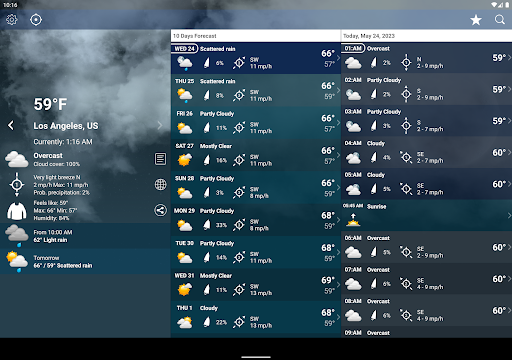 Weather XL PRO screenshot