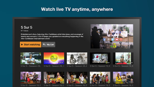 Captura de pantalla de Island TV