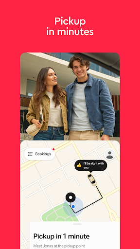 Captura de pantalla de Freenow by Lyft - taxi & more