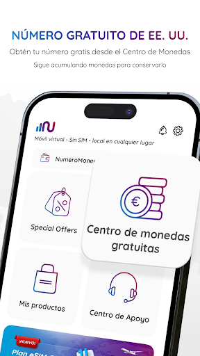 Captura de pantalla de Número eSIM: Números y datos