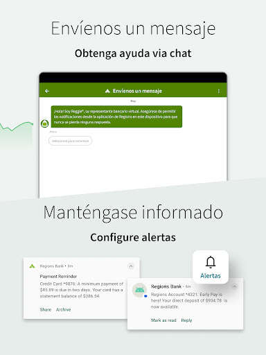 Captura de pantalla de Regions Bank
