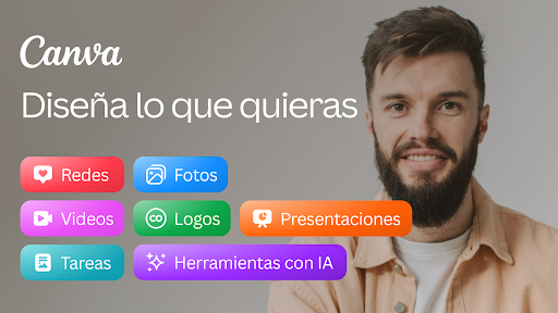 Captura de pantalla de Canva: Editor de Video y Fotos