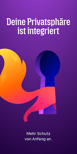 Firefox: Privater Browser Screenshot