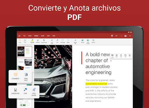 Captura de pantalla de OfficeSuite Pro + PDF
