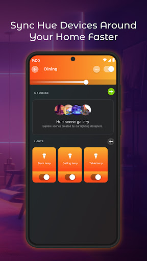 Captura de pantalla de Hue Light App Remote Control
