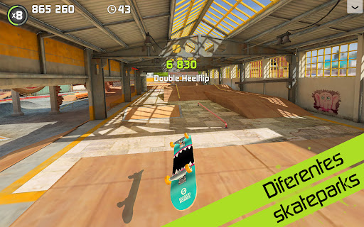 Captura de pantalla de Touchgrind Skate 2