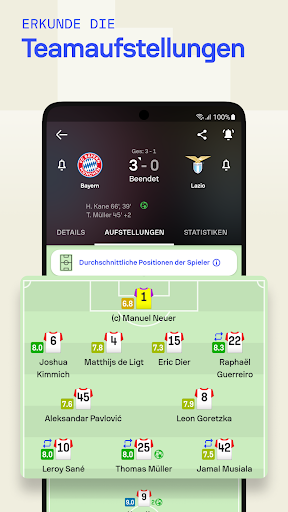 Sofascore: Fussball Ergebnisse Screenshot