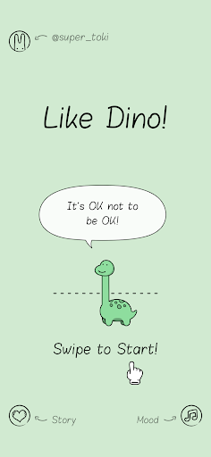 Captura de pantalla de Like Dino!
