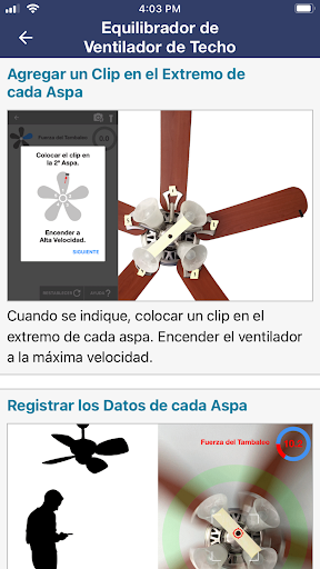 Captura de pantalla de Equilibrador de Ventilador