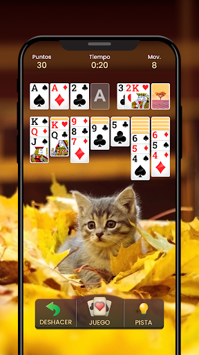 Captura de pantalla de Solitario - Juego Clásico