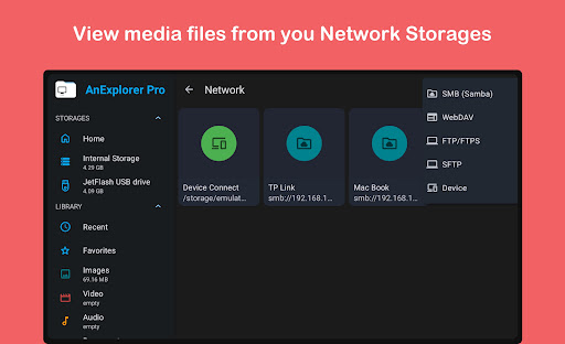 Captura de pantalla de AnExplorer Pro File Manager
