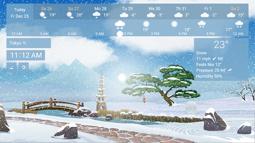 YoWindow Weather and wallpaper screenshot