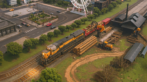 Captura de pantalla de Transport Tycoon Empire: City