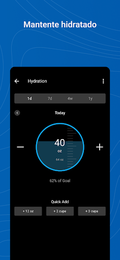 Captura de pantalla de Garmin Connect™