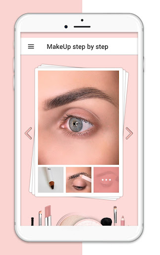 Captura de pantalla de Makeup Tutorial de Maquillaje