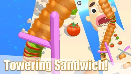 Captura de pantalla de Sandwich Runner