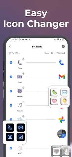 WidgetClub:Widget, Theme, Icon screenshot