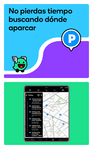 Captura de pantalla de Waze Navegación y Tráfico