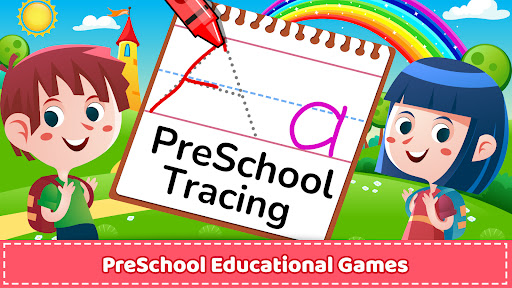 Captura de pantalla de ABC Tracing Preschool Games 2+