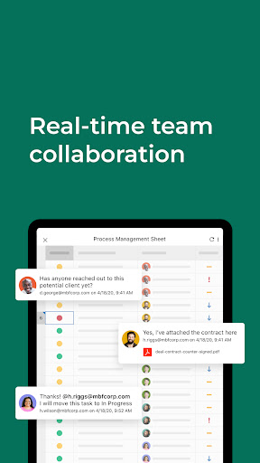 Smartsheet: Projects & Teams screenshot