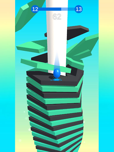 Captura de pantalla de Stack Ball - Choque en Picado
