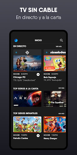 Captura de pantalla de Fubo: Series y TV en Directo