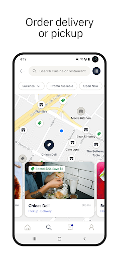 Captura de pantalla de ChowNow: Local Food Ordering