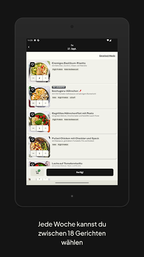 Factor: Frische Fertiggerichte Screenshot
