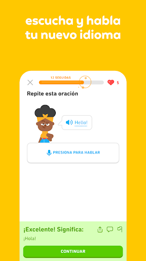 Captura de pantalla de Duolingo: Aprende Idiomas