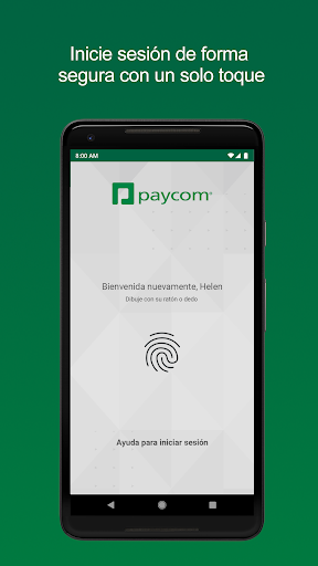 Captura de pantalla de Paycom