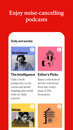 Captura de pantalla de The Economist - World News