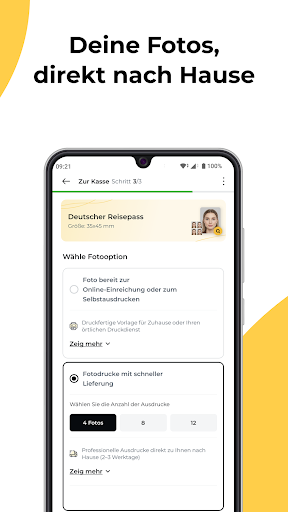 Passbilder App für Deutschland Screenshot