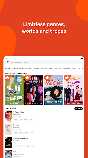 Wattpad - Read & Write Stories screenshot
